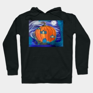 Samhain Salem Pumpkin House - Witches Hoodie